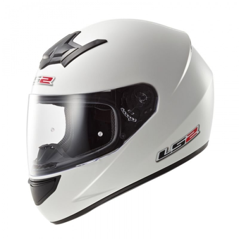 Шолом LS2 FF352 Solid White Gloss