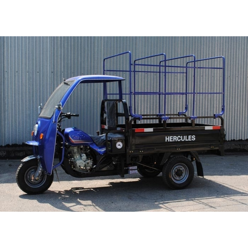 Вантажний трицикл Бензиновий Геркулес Q1 200 Tent 200cc